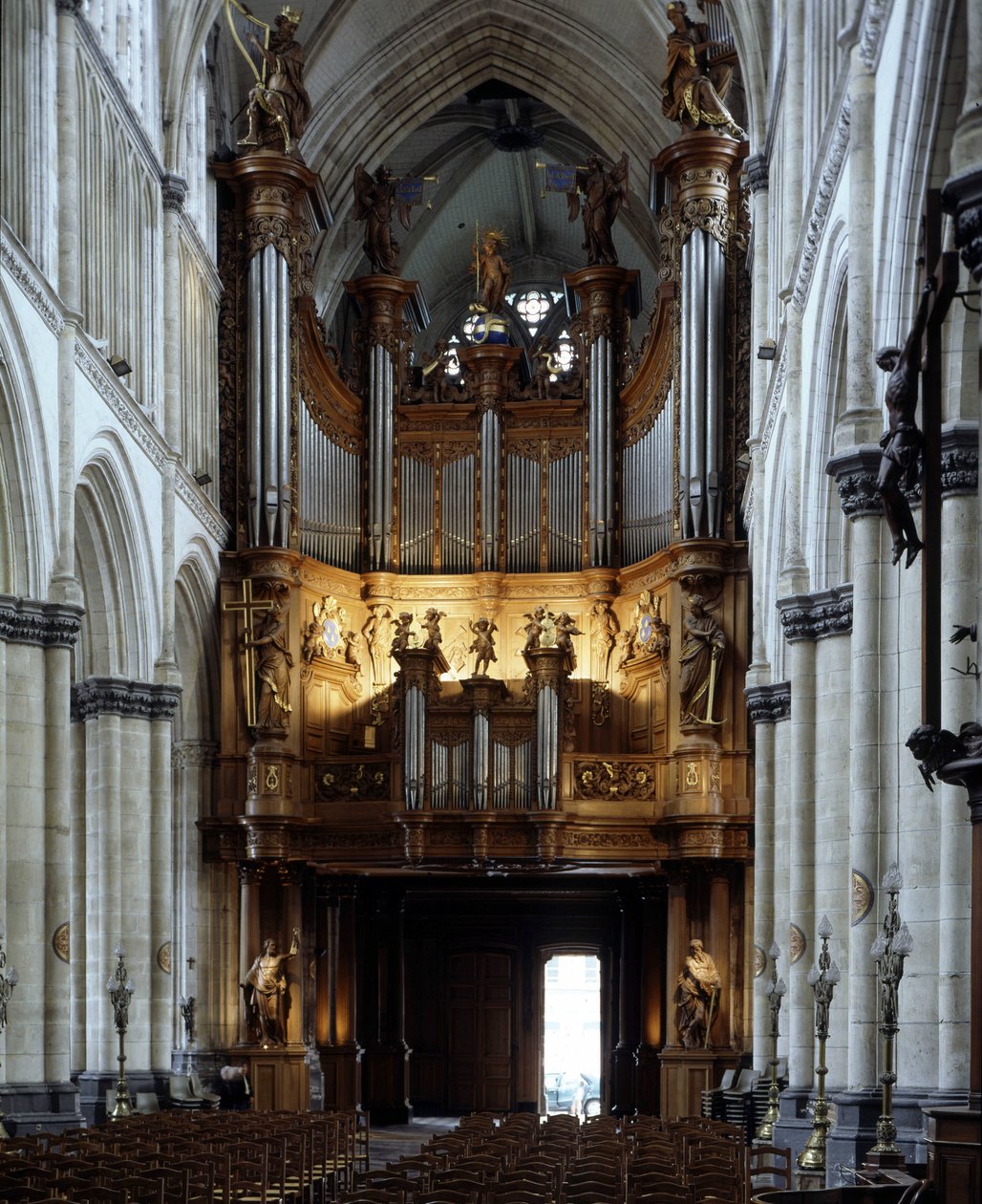 Cathedrale de St Omer (North 59) بواسطة المدرسة الفرنسية