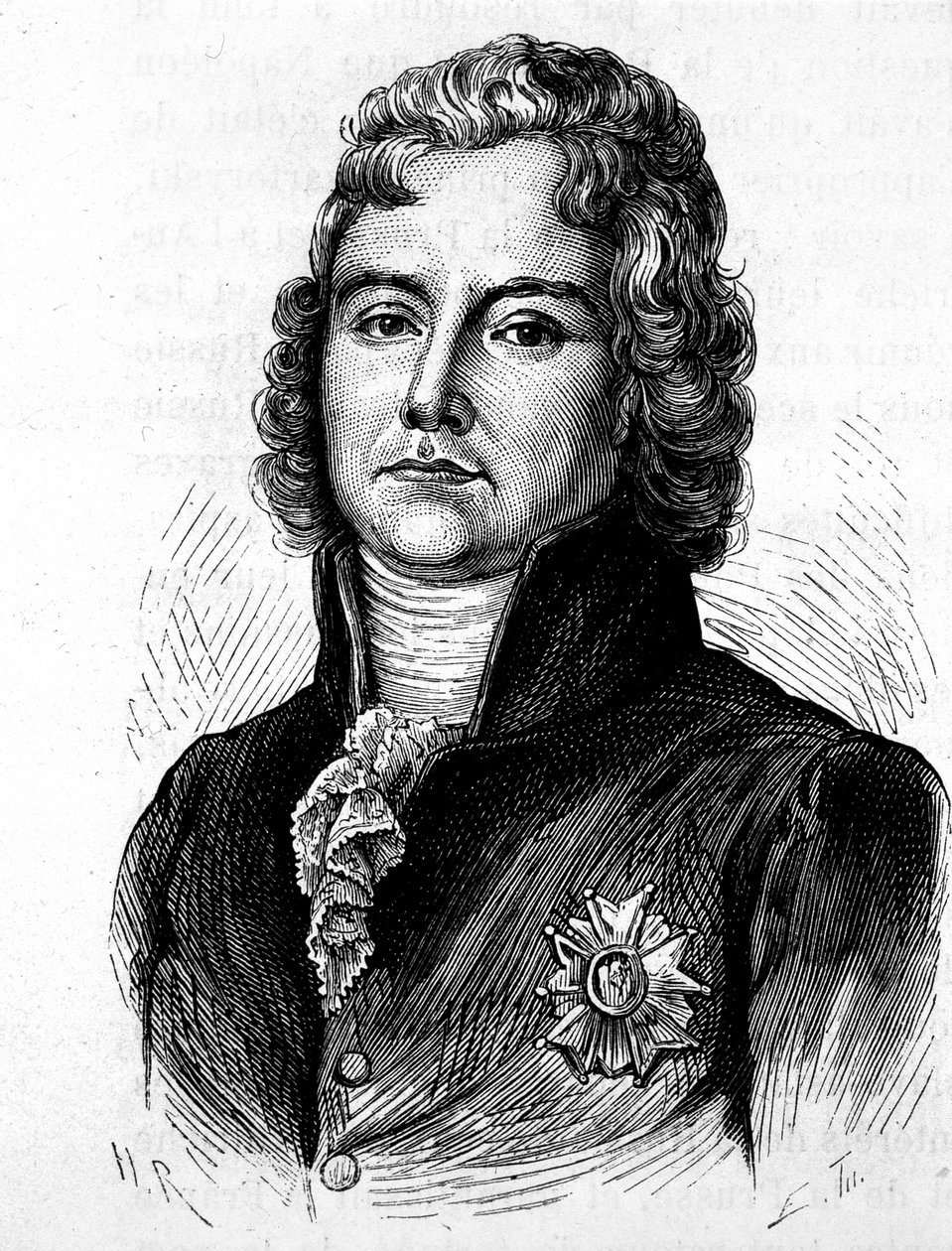 تشارلز موريس دي تاليران بيريغورد (1754-1838) ، سياسي فرنسي - في "تاريخ فرنسا" بقلم هنري مارتن بواسطة المدرسة الفرنسية