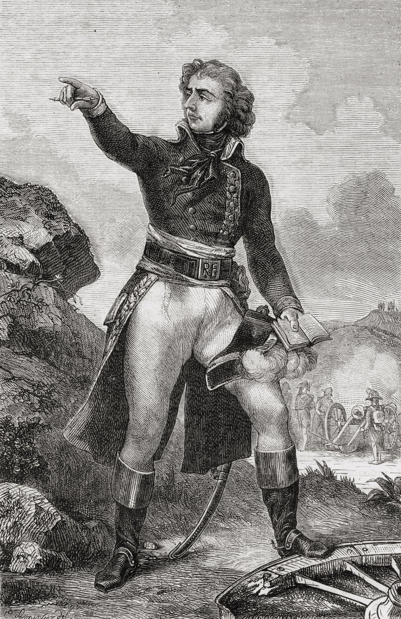تشارلز الرابع عشر (1763-1844) ملك السويد والنرويج (1818-1844) أمير بونتي كورفو ، من "تاريخ الثورة الفرنسية" بقلم لويس بلانك (1811-1882) 1847-62 بواسطة المدرسة الفرنسية