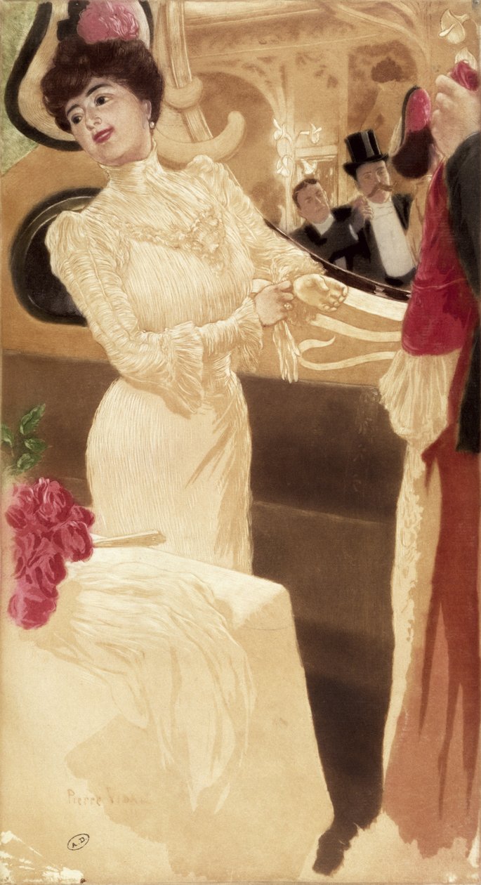 شي ماكسيمز ، ج .1900 بواسطة المدرسة الفرنسية