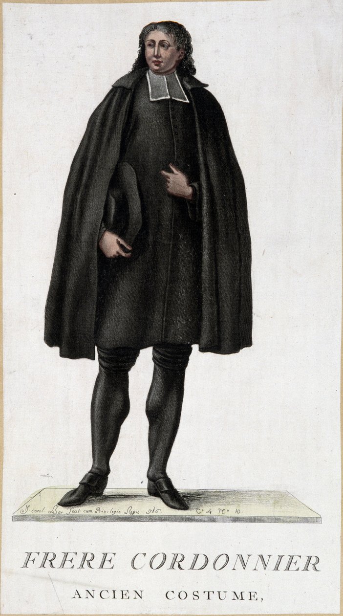 Costume of brother shoemaker, old costume بواسطة المدرسة الفرنسية