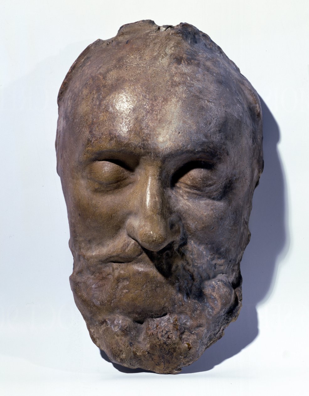 قناع الموت لهنري الرابع (1553-1610) ملك فرنسا (شمع) بواسطة المدرسة الفرنسية
