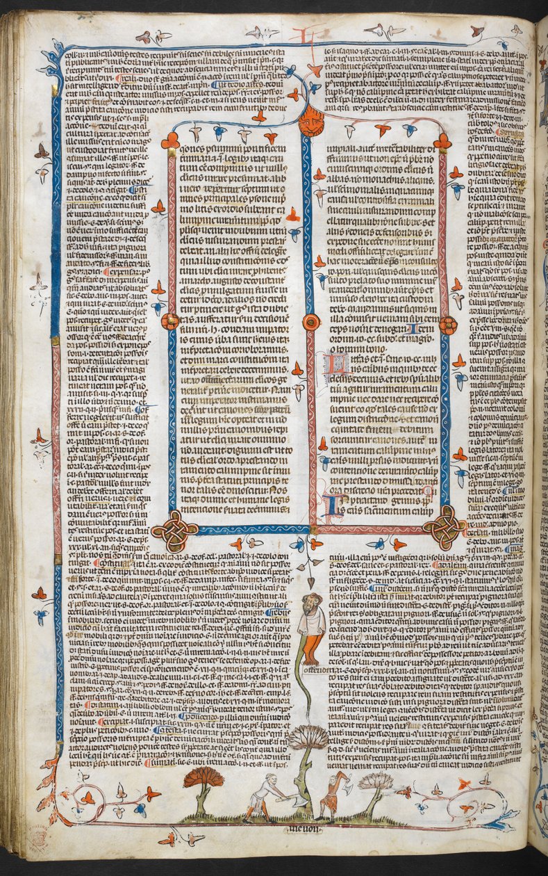 Decretals of Gregory IX مع لمعان Bernard of Parma (