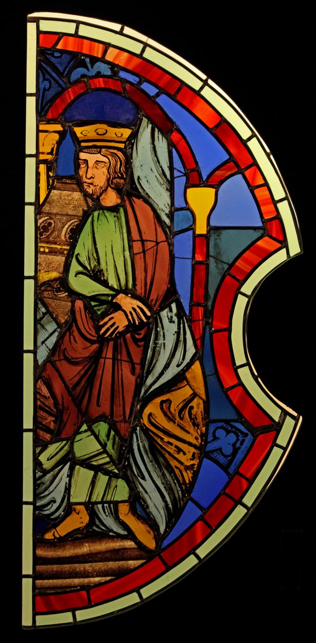 تصور ملكًا جالسًا ، سابقًا Ste Chapelle بواسطة المدرسة الفرنسية