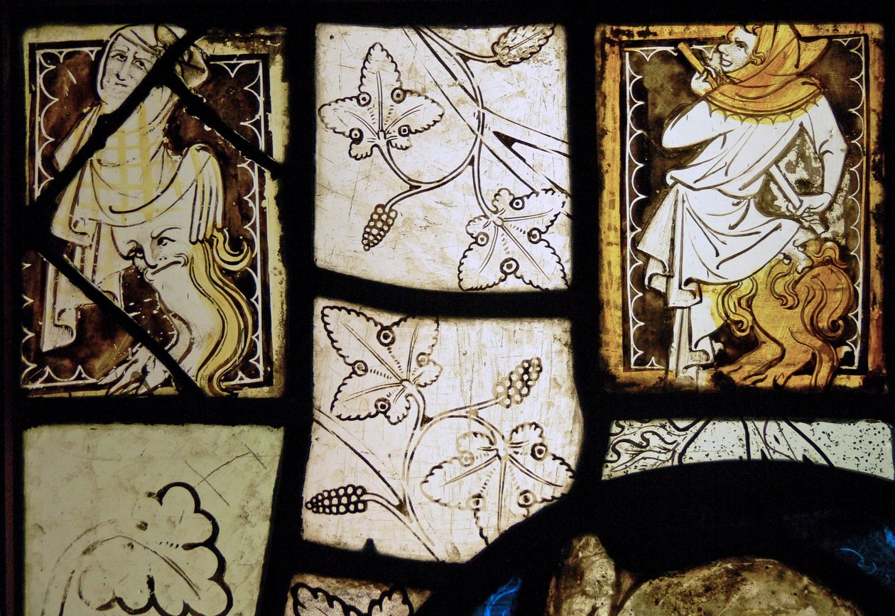 تصوير grisaille مع grotesques ؛ من نورماندي بواسطة المدرسة الفرنسية