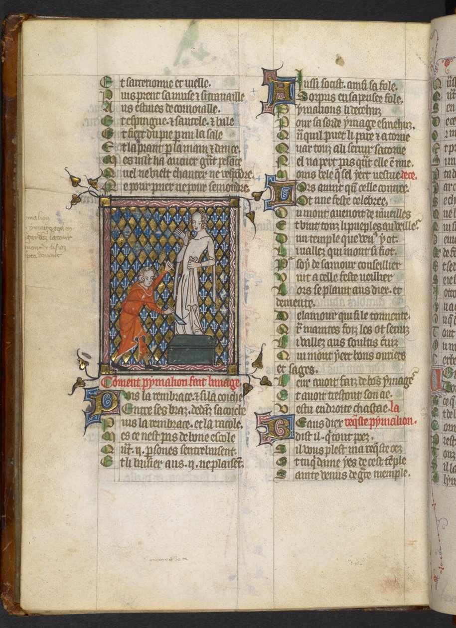 Egerton MS 881 ، f.165v (رق) بواسطة المدرسة الفرنسية