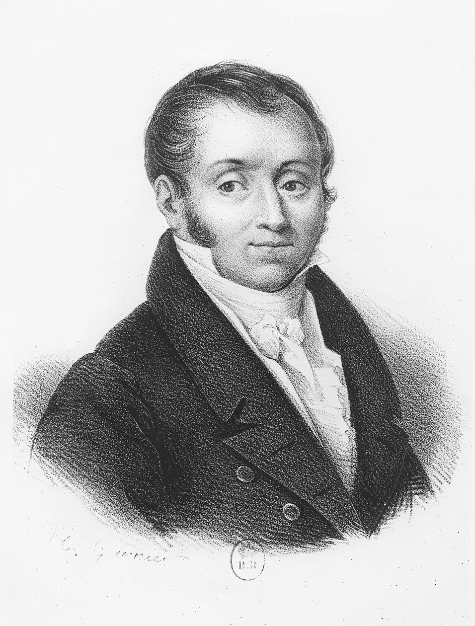 حالات Emmanuel ، Comte de Las (نقش) بواسطة المدرسة الفرنسية