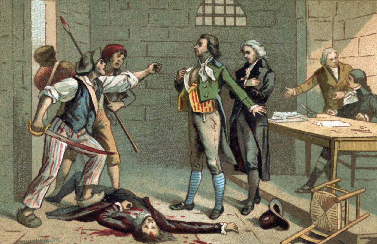 حلقة من الثورة الفرنسية: Roch-Antoine Cumuron ، Abbe of Sicard (1742-1822) - مدير معهد Deaf et Muets de Paris عام 1790 الذي تم حفظه بواسطة Monot (1742-1822). بواسطة المدرسة الفرنسية