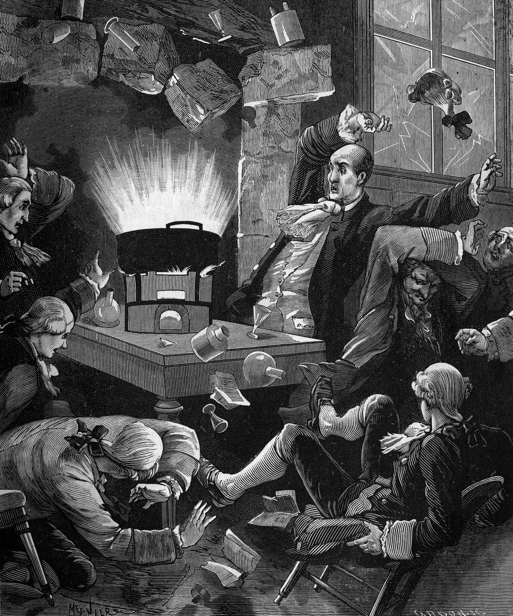 تجربة Guillaume Francois Rouelle ، dit Rouelle l'aine (1703-1770) ، الصيدلي والكيميائي الفرنسي. بواسطة المدرسة الفرنسية