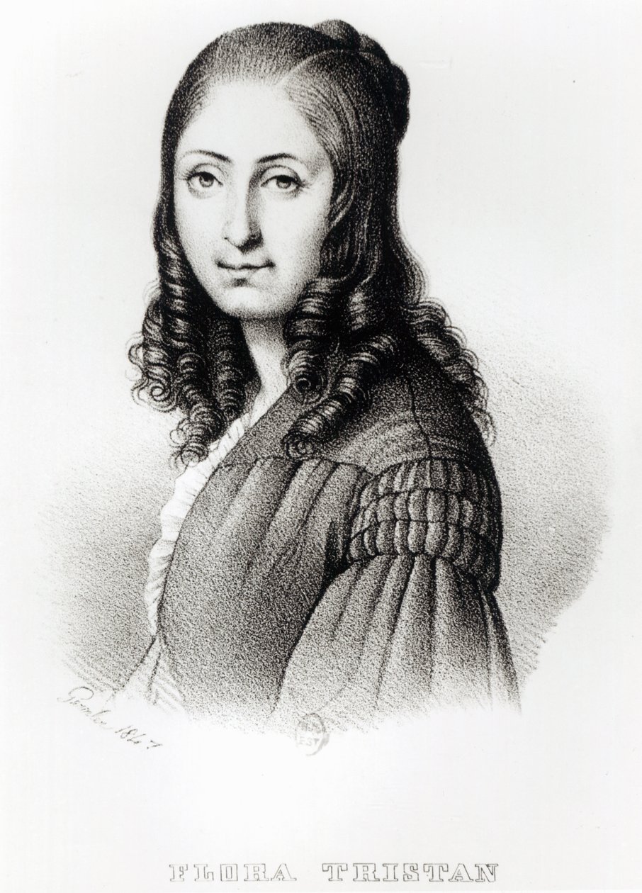 فلورا تريستان (1803-1844) 1847 بواسطة المدرسة الفرنسية