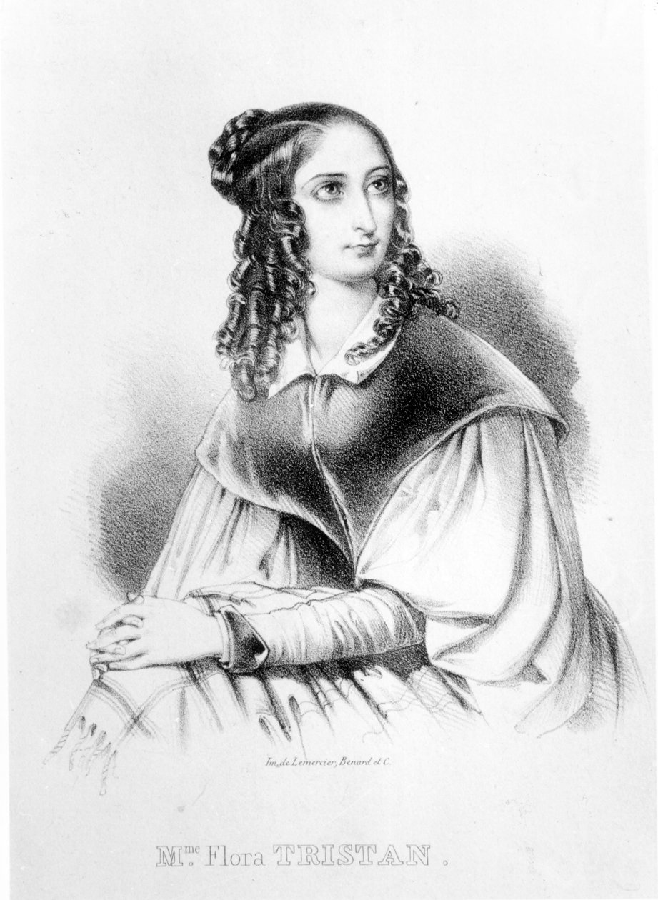 فلورا تريستان (1803-44) ، ج. 1848 بواسطة المدرسة الفرنسية