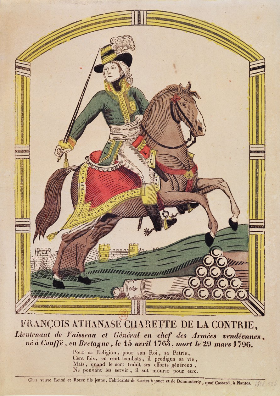 فرانسوا أثاناس شاريت دي لا كونتري (1763-1796) ، 1836 بواسطة المدرسة الفرنسية
