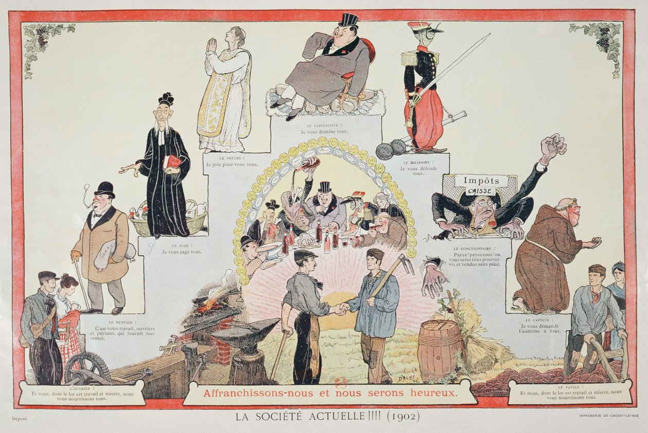 حرروا العمال 1902 بواسطة المدرسة الفرنسية