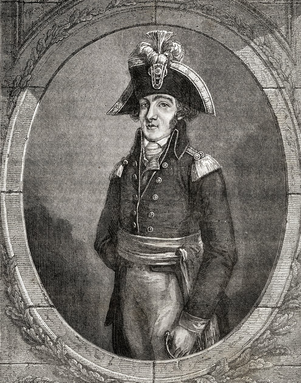الثوري الفرنسي فرانسوا هنريوت (1761-1794) بواسطة المدرسة الفرنسية