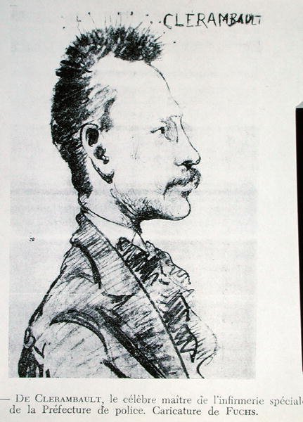 Gaetan Gatian de Clerambault (1872-1934) (litho) بواسطة المدرسة الفرنسية
