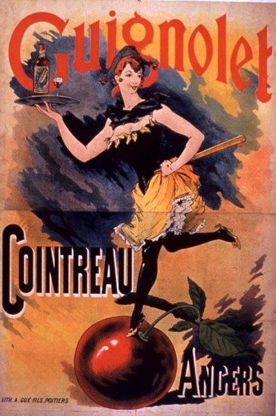 إنتاج "Guignolet's Cointreau" في أنجيه (لون ليثو) بواسطة المدرسة الفرنسية