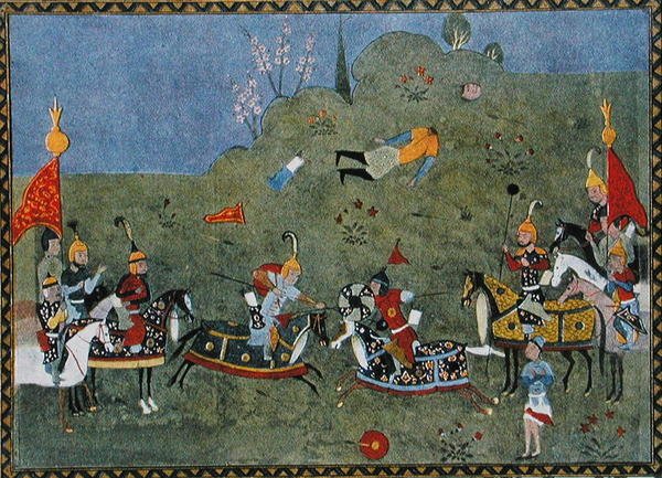 كانت الرؤوس تتطاير مثل الكرات ، رسم توضيحي من "الليالي العربية" بواسطة المدرسة الفرنسية
