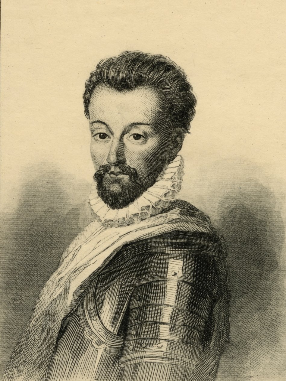 هنري الثاني من بوربون (1588-1646) أمير كوندي بواسطة المدرسة الفرنسية