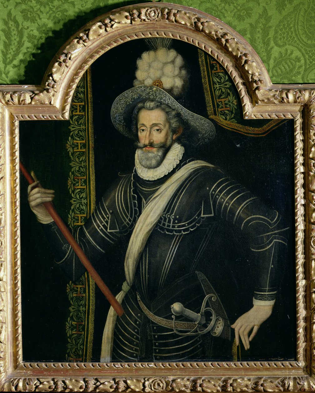 هنري الرابع (1553-1610) ملك فرنسا ونافار ، ج .1595 بواسطة المدرسة الفرنسية