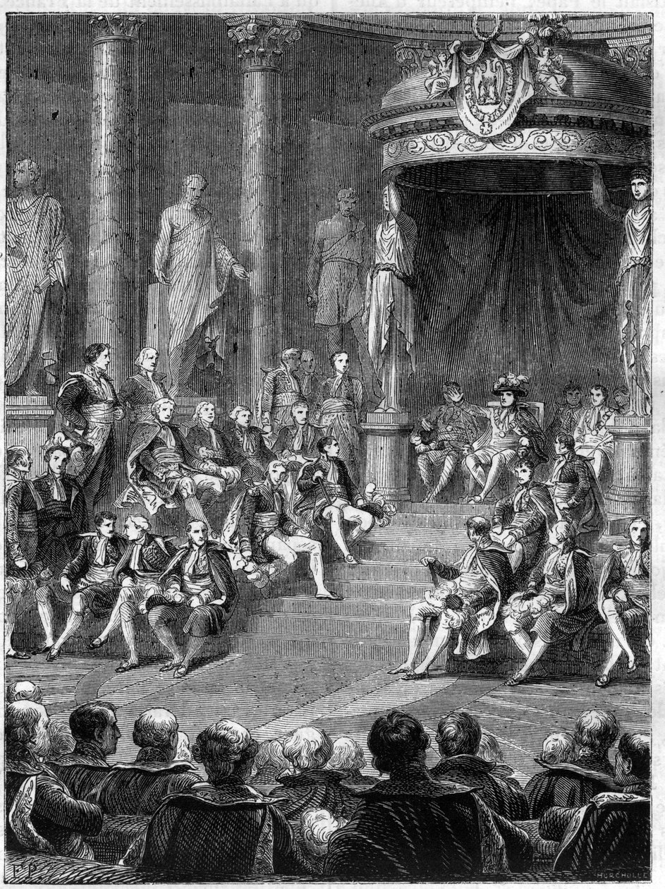الإمبريالية في مجلس الشيوخ: خطاب نابليون حول دستور مملكة إيطاليا الجديدة عام 1805 - في "Histoire de l