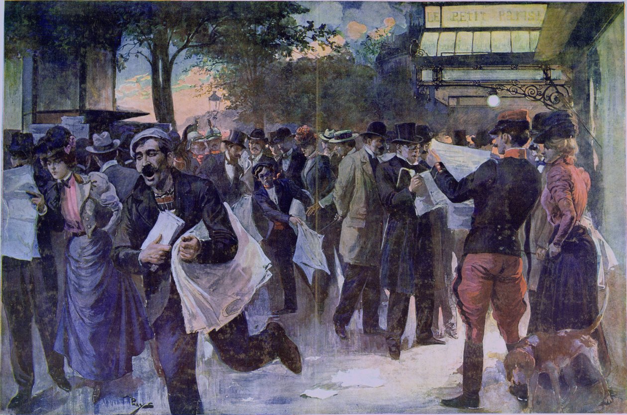 أخبار هامة ، ج 1900 بواسطة المدرسة الفرنسية