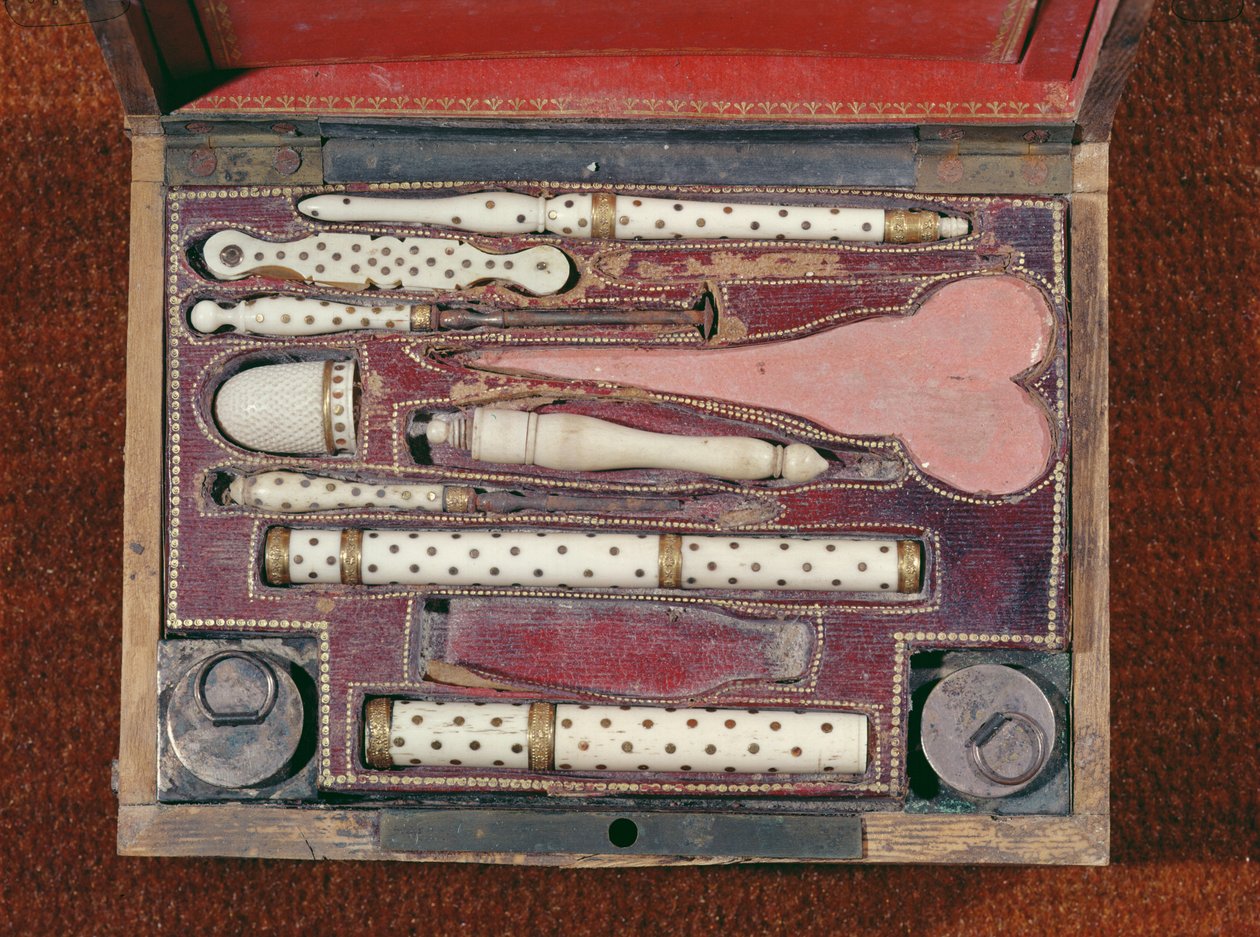 حالة أداة التطعيمات ، c.1820 بواسطة المدرسة الفرنسية