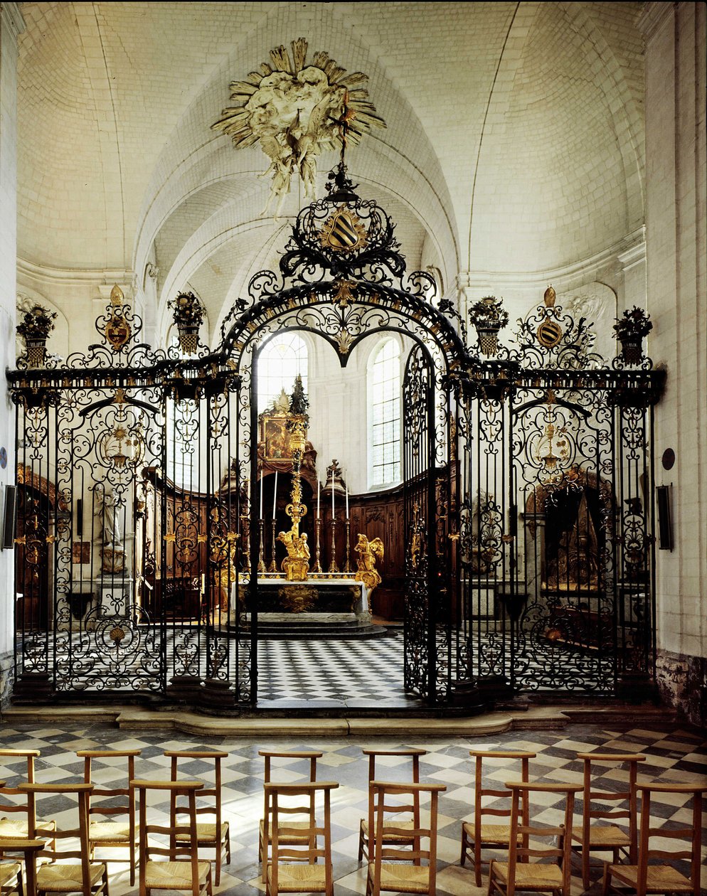 داخل دير فالوار (Cistercian) ، بالقرب من أبفيل. السوم (80). بواسطة المدرسة الفرنسية