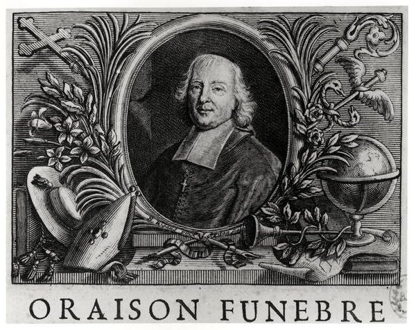 جاك Benigne Bossuet (1627-1704) ، واجهة Oraison Funebre بواسطة Bossuet بواسطة المدرسة الفرنسية