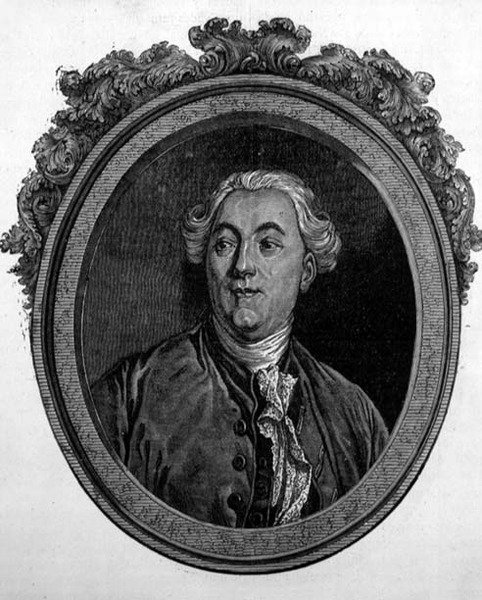 جاك نيكر (1732-1804) (نقش) بواسطة المدرسة الفرنسية