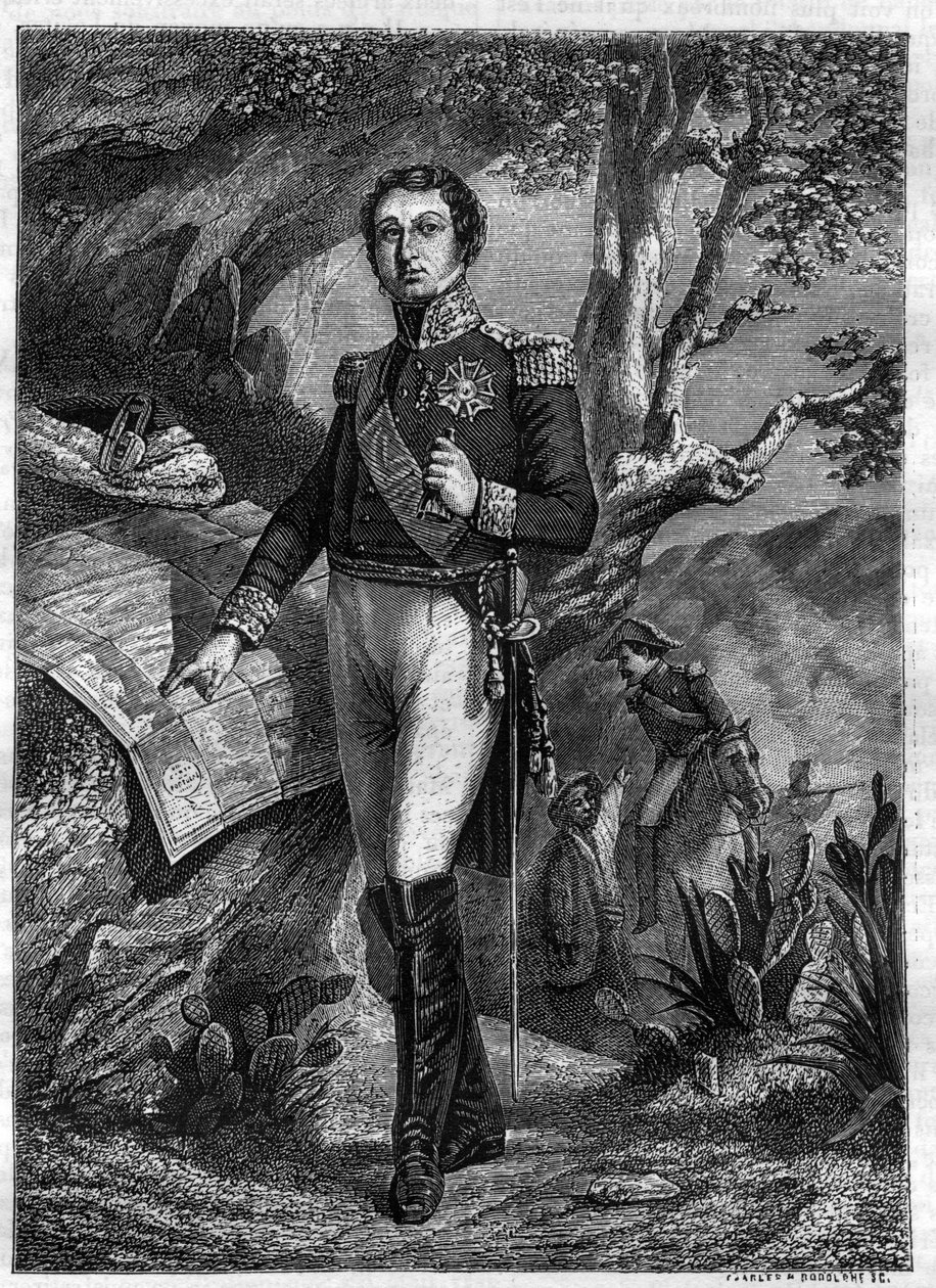 جان دي ديو سولت (1769-1851) دوق دالماتيا - صورة بالحجم الكامل لجان دي ديو سولت (1769-1851) مارشال فرنسا ، دوق دالماتيا - في "Histoire de l'énergie بعد تاريخ القنصلية بقلم Adolphe Thiers -1879 - مجموعة خاصة بواسطة المدرسة الفرنسية