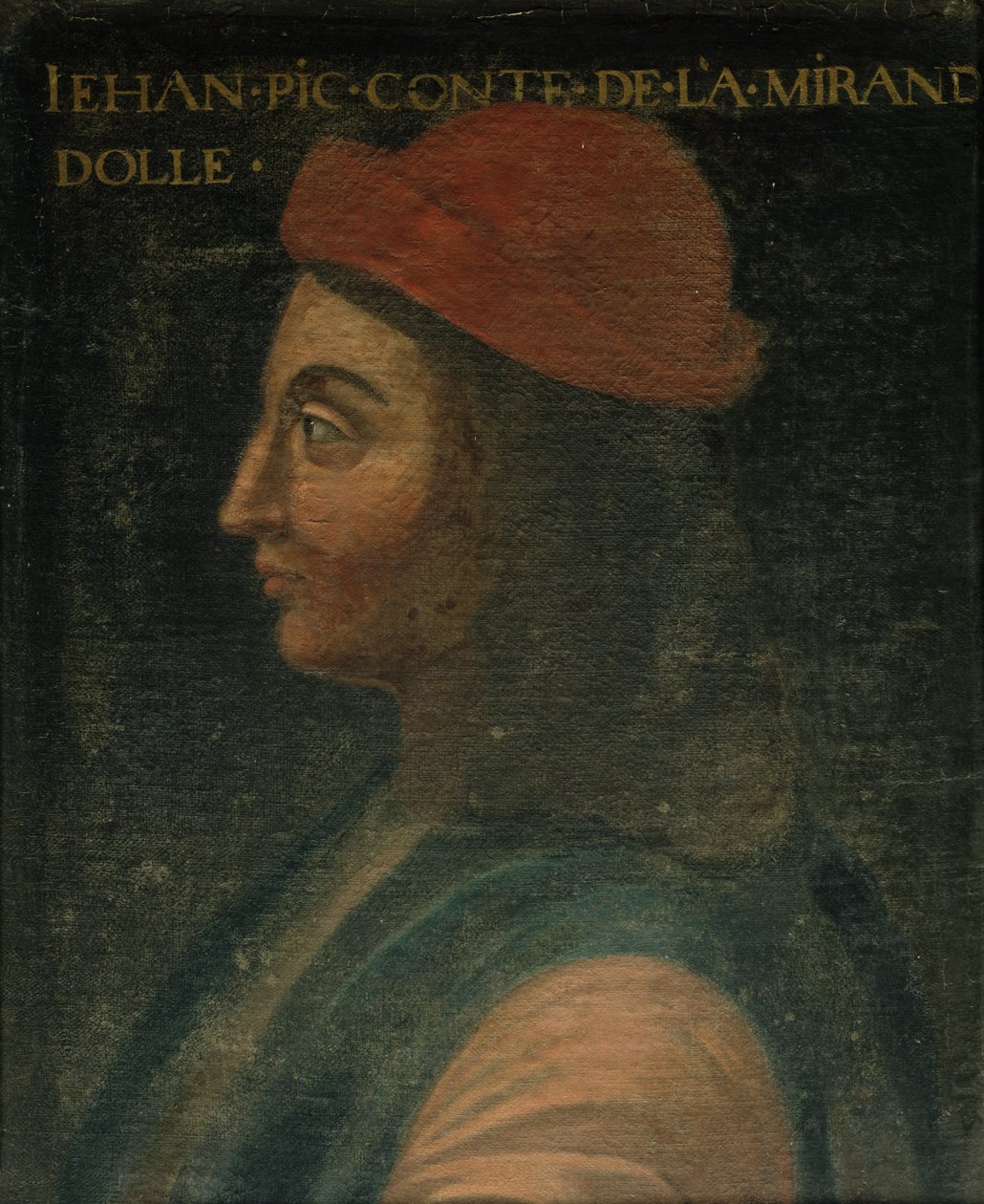 جان (1463-1494) بيك دي لا ميراندول بواسطة المدرسة الفرنسية