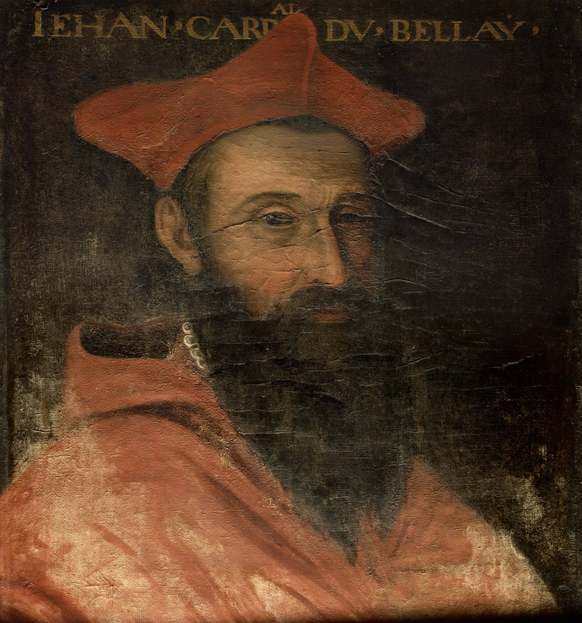جان (1492-1560) الكاردينال دو بيلاي بواسطة المدرسة الفرنسية