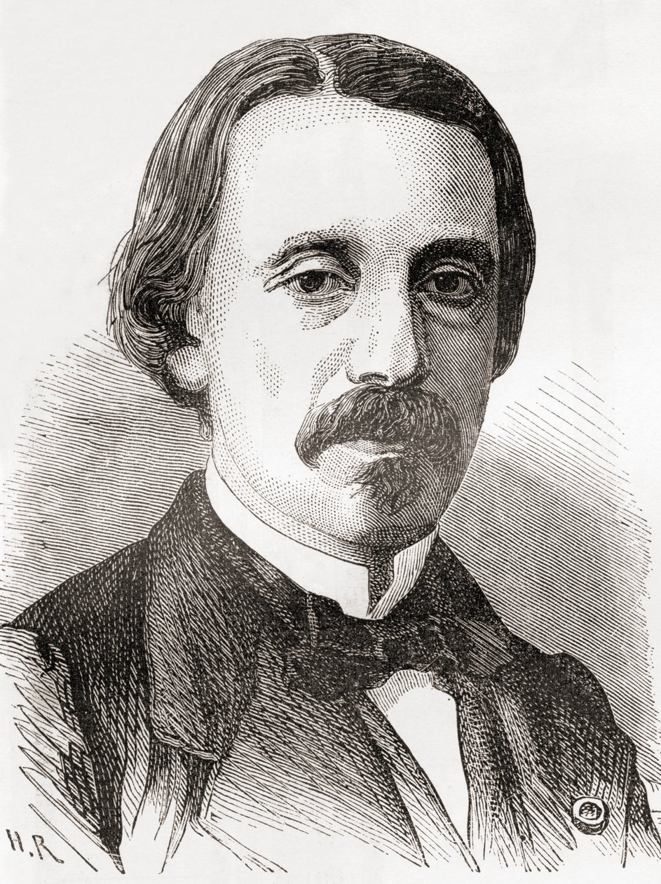 نشر جان برنار ليون فوكو ، من Les Merveilles de la Science ، حوالي عام 1870 (نقش) بواسطة المدرسة الفرنسية