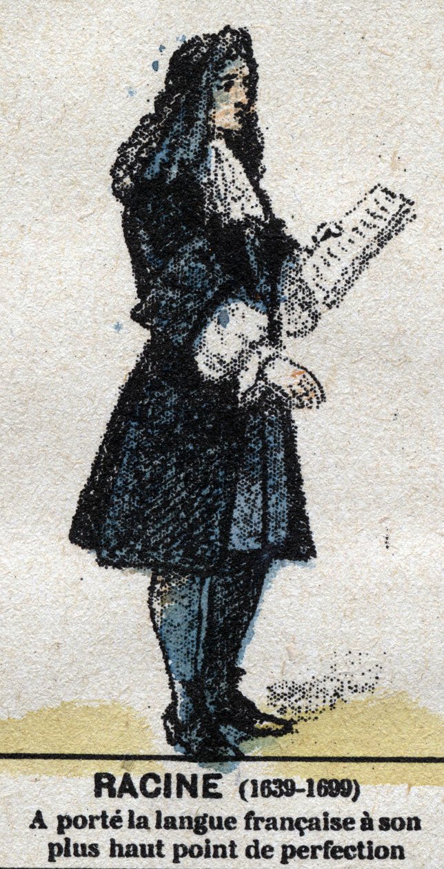 جان راسين (1639-1699) ، شاعر فرنسي مأساوي. بواسطة المدرسة الفرنسية