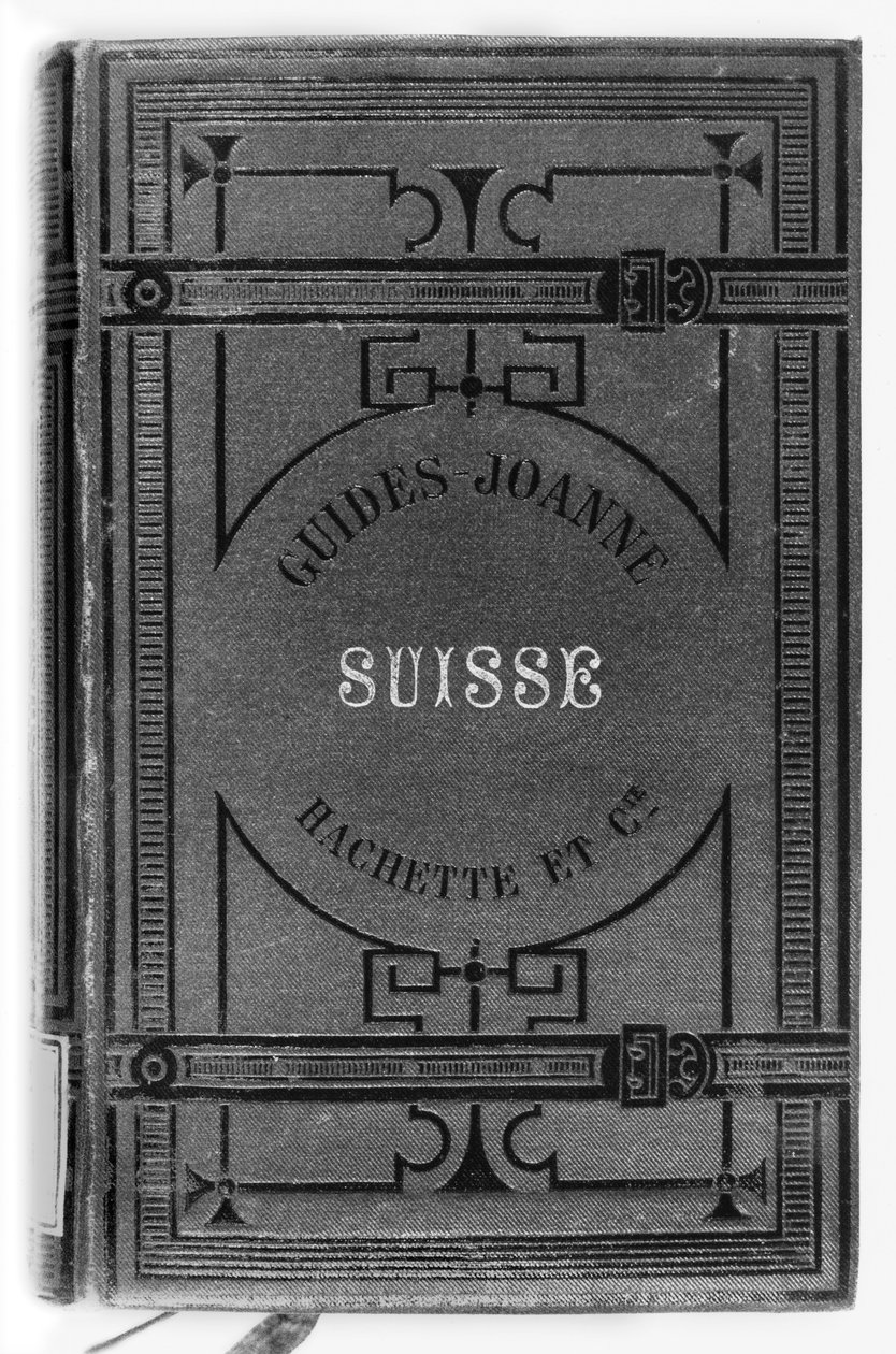 أدلة جوان من سويسرا ، نشرت Hachette ، باريس ، 1887 بواسطة المدرسة الفرنسية