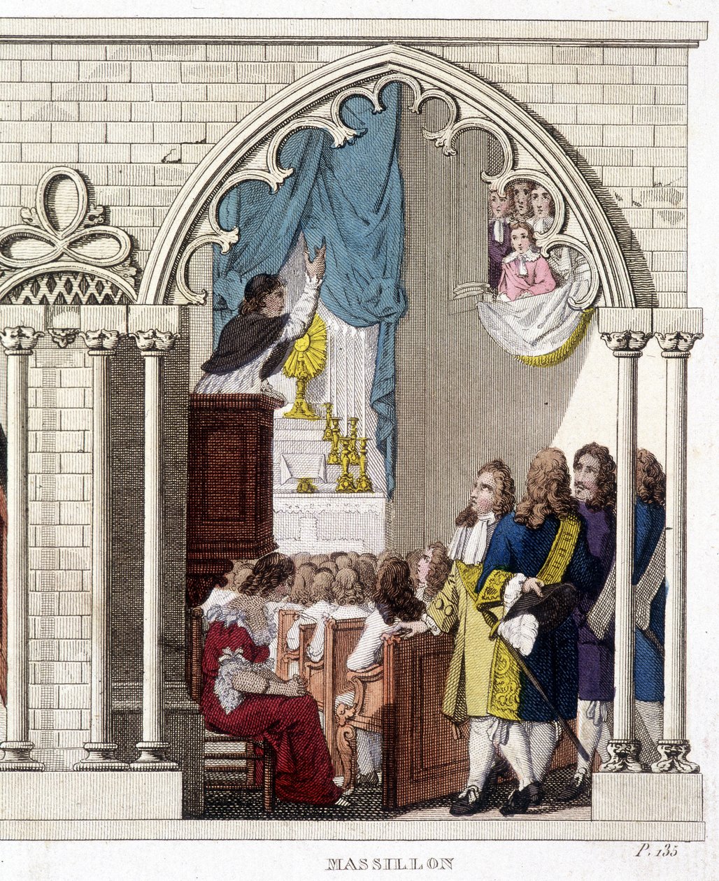 John the Baptist (Jean-Baptiste) Massillon (French preacher بواسطة المدرسة الفرنسية