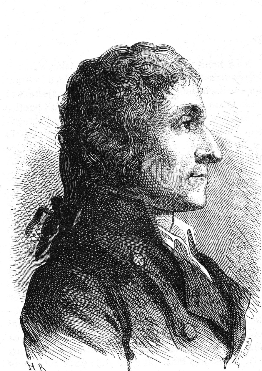 جوزيف لويس بروست (1754-1826)، كيميائي فرنسي. بواسطة المدرسة الفرنسية