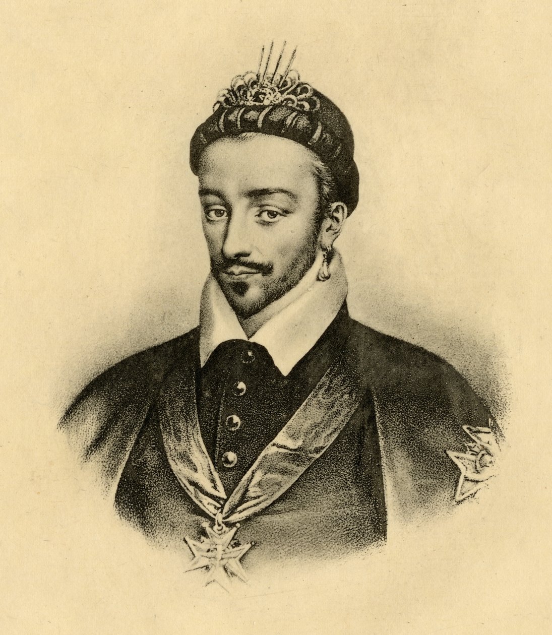 الملك هنري الثالث (1551-89) فرنسا بواسطة المدرسة الفرنسية