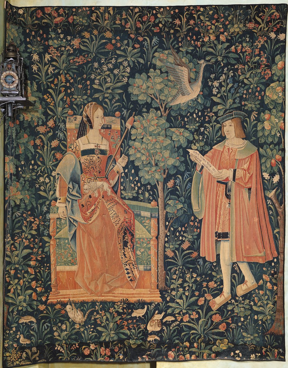 La Vie Seigneuriale: Reading ، Loire Workshop ، c.1500 بواسطة المدرسة الفرنسية