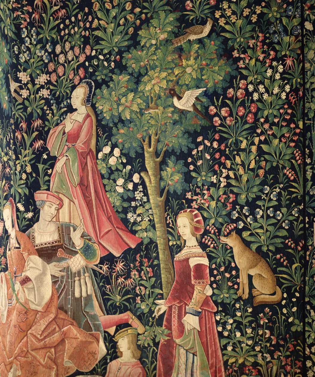 La Vie Seigneuriale: الشابات والثعلب ، c.1500 بواسطة المدرسة الفرنسية