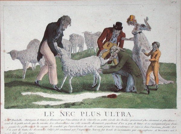 The Nec Plus Ultra ، c.1807 (نقش ملون) بواسطة المدرسة الفرنسية