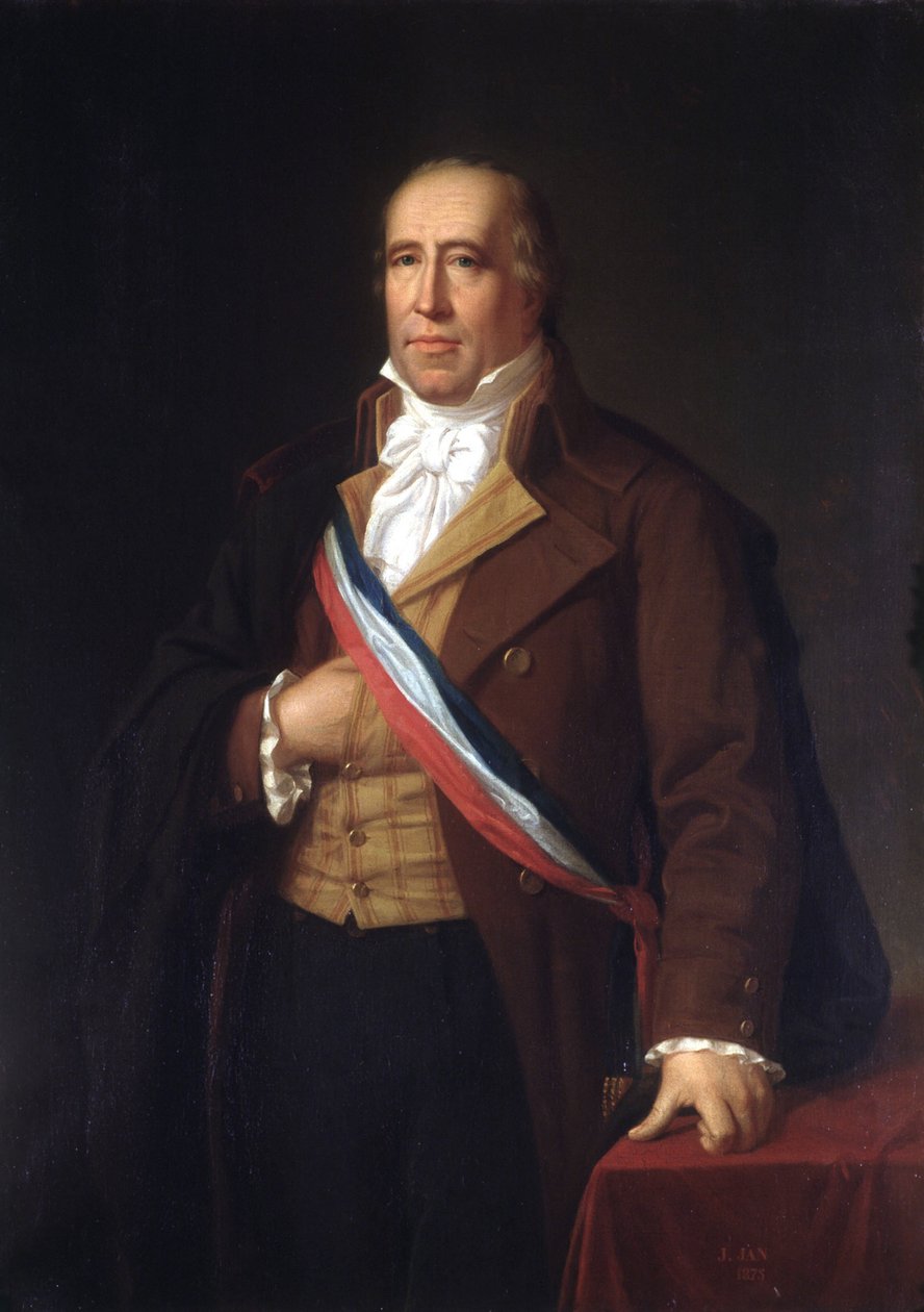 Le Perdit (أو Le Perdit) ، عمدة رين من 1794 إلى 1795. بواسطة المدرسة الفرنسية