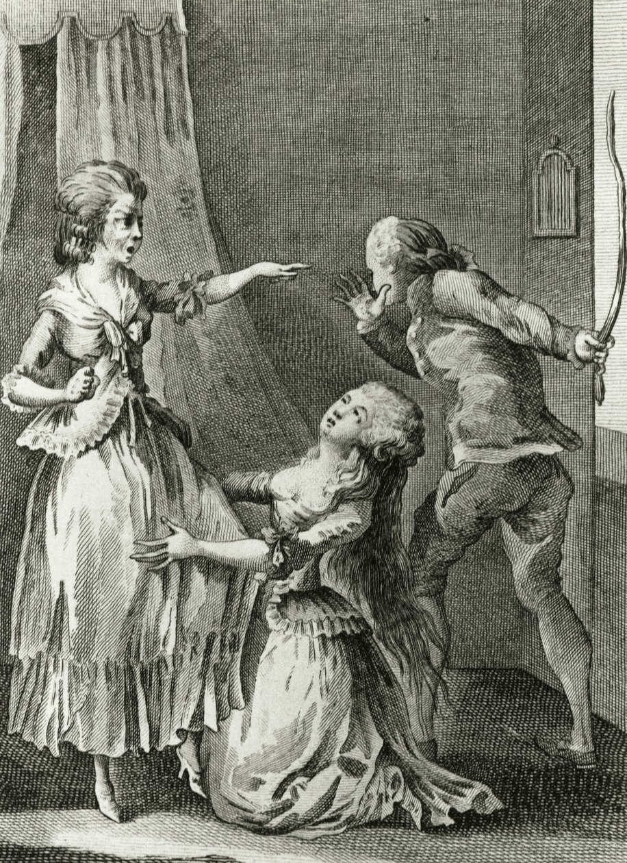 Libertinage - في "تاريخ امرأة الجمهورية الفرنسية يومًا بعد يوم" ، رستيف دي لا بريتون (1734-1806) ، جنيف 1791-1794. بواسطة المدرسة الفرنسية