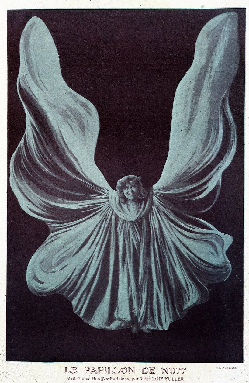 Loie Fuller - في "Fantasio" اعتبارًا من 01/12/1912 بواسطة المدرسة الفرنسية
