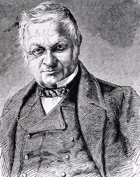 لويس أدولف تيير (1797-1877) رجل دولة فرنسي ، مؤرخ وصحفي (نقش) بواسطة المدرسة الفرنسية