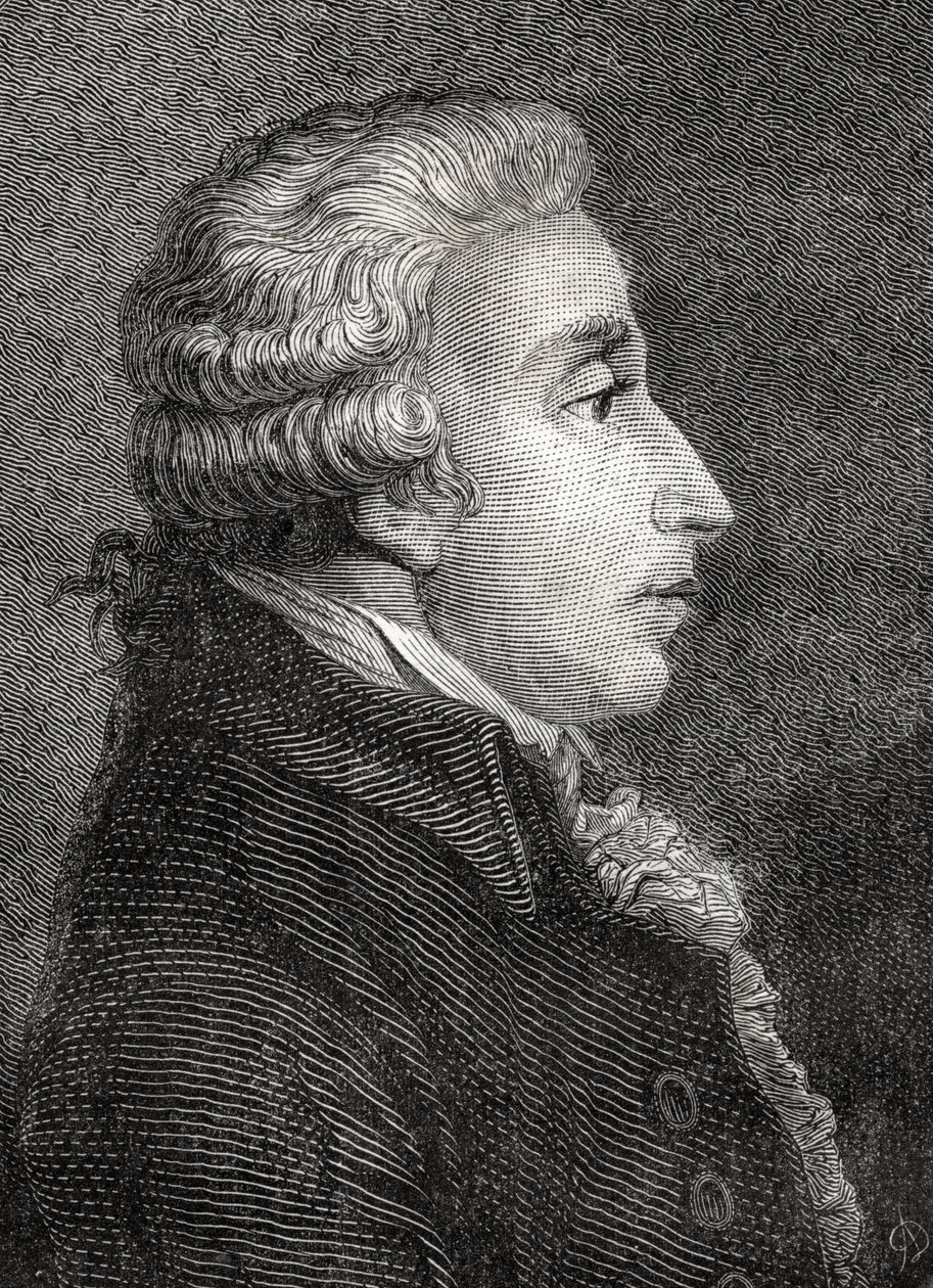 Louis-Felix de Wimpfen ، من "Histoire de la Revolution Française" بقلم لويس بلانك (1811-1882) بواسطة المدرسة الفرنسية