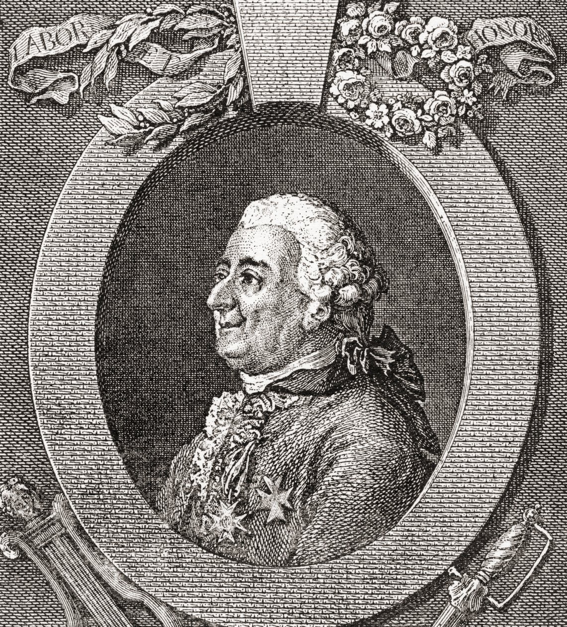 لويس-إليزابيث دي لا فيرجن ، كونت تريسان ، 1705-1783. جندي فرنسي ، طبيب ، عالم ، من العصور الوسطى وكاتب. من Les Heures Libres تم نشره عام 1908. بواسطة المدرسة الفرنسية