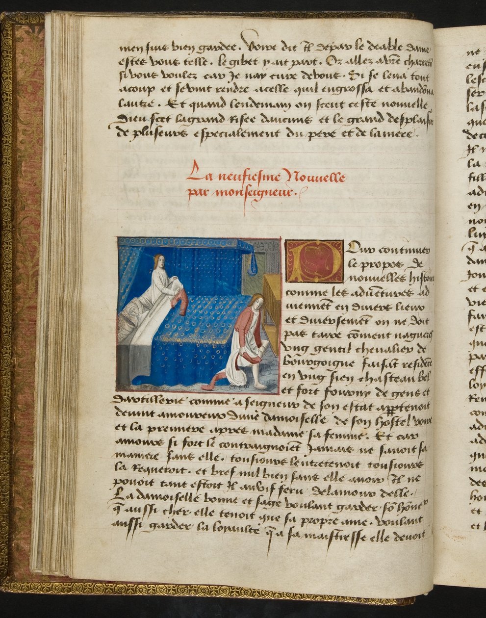 صفحة MS Hunter 252 020v من Hundred News News ، c.1461-62 بواسطة المدرسة الفرنسية