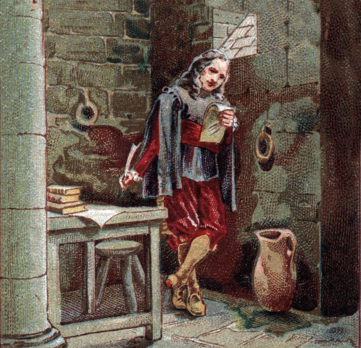 ميشيل دي ماريلاك (1563-1632) يحيط بقلعة شاتودون. بواسطة المدرسة الفرنسية