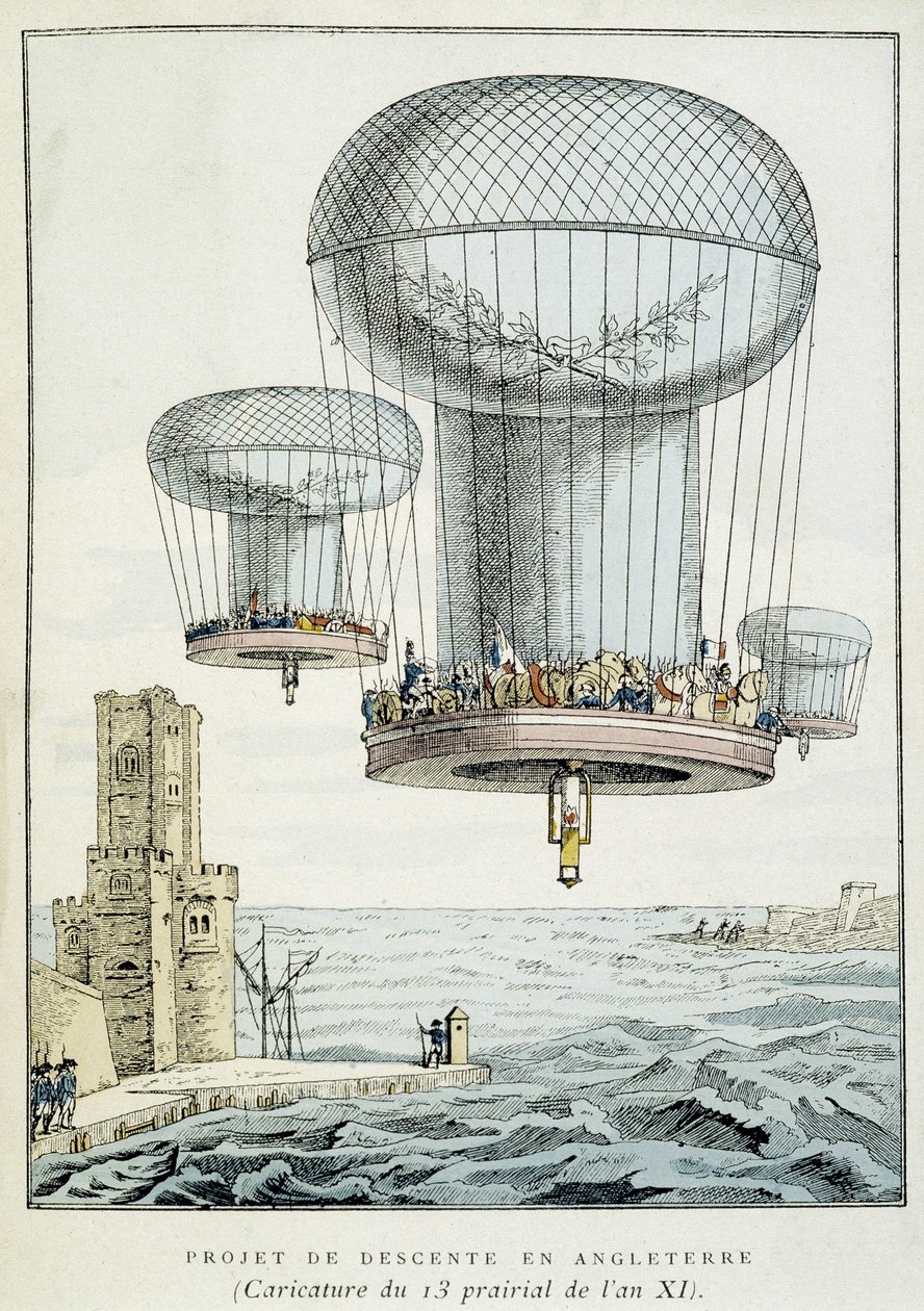 Military Balloon Descent Project to England بواسطة المدرسة الفرنسية